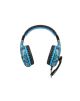 Fury Gaming Headset, Wired, NFU-0863 Hellcat, Black/Blue, Built-in microphone