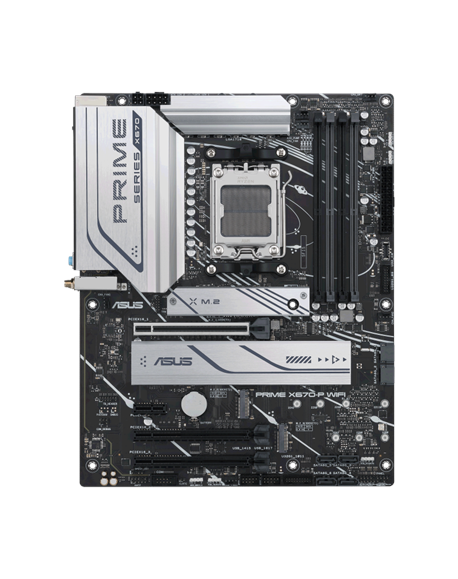 Asus PRIME X670-P WIFI Processor family AMD, Processor socket AM5, DDR5 DIMM, Memory slots 4, Supported hard disk drive interfac