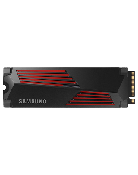 Samsung 990 PRO with Heatsink 2000 GB, SSD form factor M.2 2280, SSD interface M.2 NVMe, Write speed 6900 MB/s, Read speed 7450 