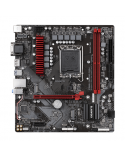 Gigabyte B760M GAMING DDR4 1.0 M/B Processor family Intel, Processor socket LGA1700, DDR4 DIMM, Memory slots 2, Supported hard disk drive interfaces SATA, M.2, Number of SATA connectors 4, Chipset Intel B760 Express, Micro ATX