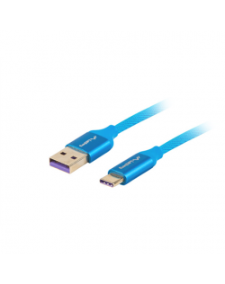 Lanberg Cable CA-USBO-21CU-0010-BL USB-A to USB-C, 1 m