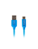 Lanberg Cable CA-USBO-21CU-0010-BL USB-A to USB-C, 1 m