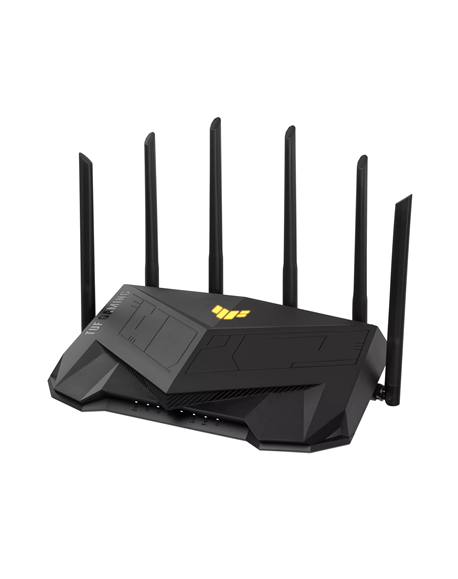 Asus Wireless Wifi 6 Dual Band Gaming Router TUF-AX6000 802.11ax, 1148+4804 Mbit/s, 10/100/1000 Mbit/s, Ethernet LAN (RJ-45) por