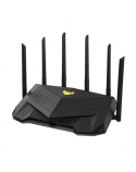 Asus Wireless Wifi 6 Dual Band Gaming Router TUF-AX6000 802.11ax, 1148+4804 Mbit/s, 10/100/1000 Mbit/s, Ethernet LAN (RJ-45) ports 5, Antenna type External