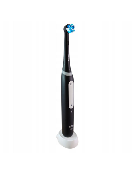 Oral-B Electric Toothbrush iO4 Series Rechargeable, For adults, Number of brush heads included 1, Matt Black, Number of teeth br