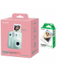 Fujifilm Instax Mini 12 Camera + Instax Mini Glossy (10pl) Mint Green