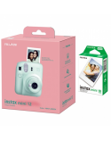 Fujifilm Instax Mini 12 Camera + Instax Mini Glossy (10pl) Mint Green