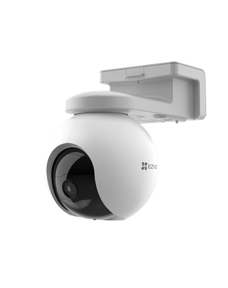 EZVIZ IP Camera CS-EB8 4G/LTE with battery 3 MP, 4mm, IP65, H.265 / H.264, MicroSD, max. 512 GB, White