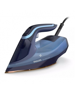 Philips DST8020/20 Azur 8000 Series Steam Iron, 3000 W, Water tank capacity 300 ml, Continuous steam 55 g/min, Light blue