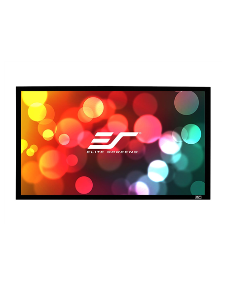 Elite Screens ER135WH1 Sable Fixed Frame HDTV Projection Screen (66.0 x 117.7")