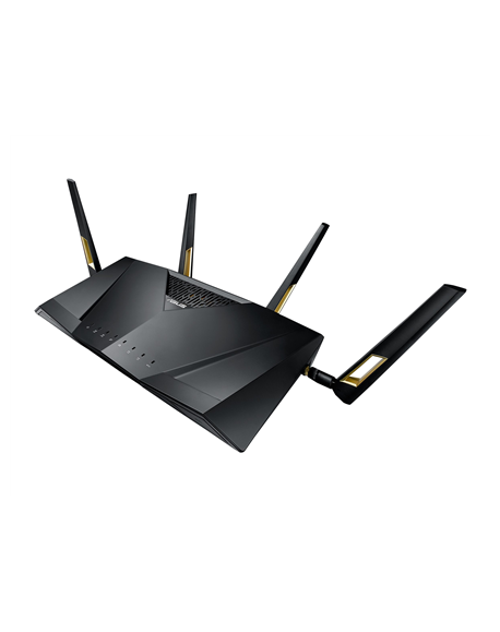 Asus Wireless Dual Band Gigabit Router, UK RT-AX88U PRO 802.11ax, 1148+4804 Mbit/s, 10/100/1000 Mbit/s, Ethernet LAN (RJ-45) por