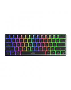 Genesis THOR 660 RGB, Mechanical Gaming Keyboard, RGB LED light, US, Black, Wireless, USB Type-C, Bluetooth