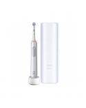 Oral-B Electric Toothbrush Pro3 3500 Sensitive Clean Rechargeable For adults Number of brush heads included 1 White Number of teeth brushing modes 3