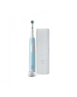 Oral-B Electric Toothbrush with Travel Case Pro Series 1 Rechargeable For adults Number of brush heads included 1 Caribbean Blue