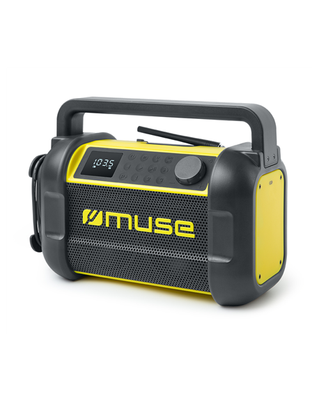 Muse M-928 BTY Radio Speaker Waterproof Bluetooth Wireless connection Black/Yellow