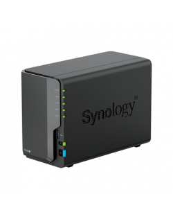 Synology Tower NAS DS224+ up to 2 HDD/SSD Intel Celeron J4125 Processor frequency 2.0 GHz 2 GB DDR4