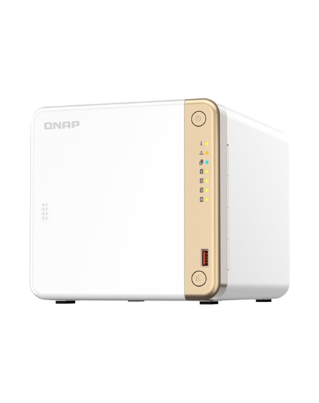 QNAP 4-Bay desktop NAS TS-462-4G Intel Celeron N4505 2-core Processor frequency 2.9 GHz 4 GB