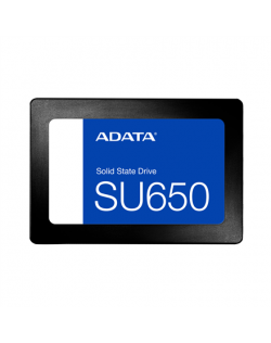 ADATA Ultimate SU650 2000 GB SSD form factor 2.5" SSD interface SATA 6Gb/s Write speed 450 MB/s Read speed 520 MB/s