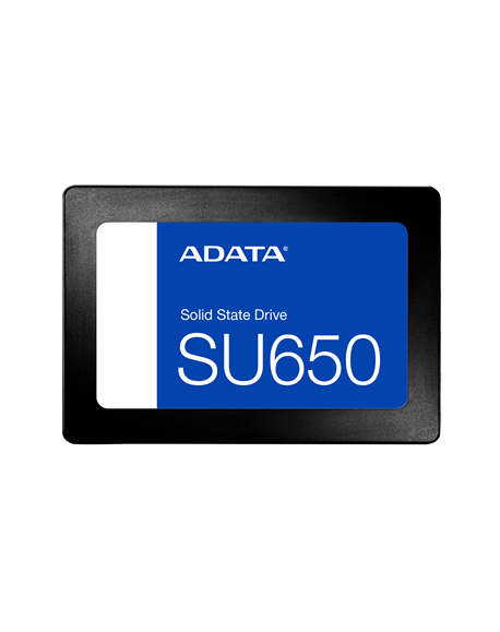 ADATA Ultimate SU650 2000 GB SSD form factor 2.5" SSD interface SATA 6Gb/s Write speed 450 MB/s Read speed 520 MB/s