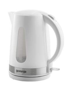 Gorenje Kettle K17WE Electric 2200 W 1.7 L Plastic + metal 360° rotational base White