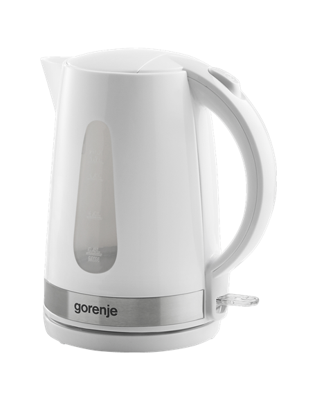 Gorenje Kettle K17WE Electric 2200 W 1.7 L Plastic + metal 360° rotational base White