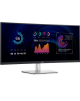 Dell Ultrawide Curved Monitor P3424WE 34 " IPS WQHD 21:9 5 ms 300 cd/m² Silver, Black HDMI ports quantity 1 60 Hz