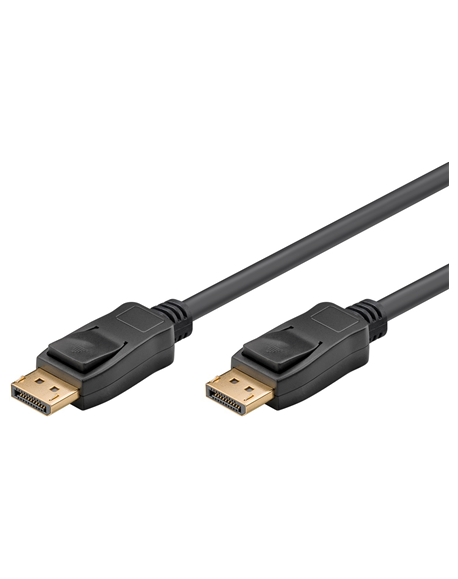 Goobay DisplayPort Connector Cable 1.4 Black DP to DP 2 m