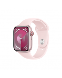 Apple Apple Watch Series 9 GPS + Cellular 45mm Pink Aluminium Case with Light Pink Sport Band - M/L Apple