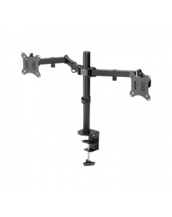 Digitus Desk Mount Swivel, Height adjustment 15-32 " Maximum weight (capacity) 8 kg Black