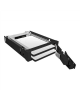 Icy Box IB-2227StS Storage Drive Cage for 2.5" HDD, Black Raidsonic