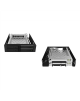 Icy Box IB-2227StS Storage Drive Cage for 2.5" HDD, Black Raidsonic