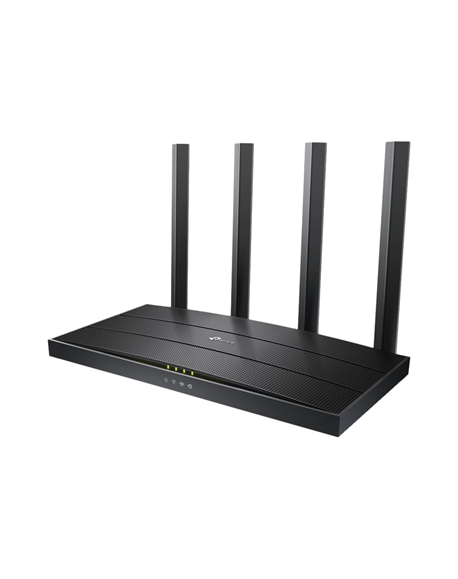 TP-LINK Wi-Fi 6 Router Archer AX12 802.11ax 300+1201 Mbit/s 10/100/1000 Mbit/s Ethernet LAN (RJ-45) ports 3 Mesh Support No MU-M