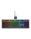 Dell Alienware Tri-Mode AW920K Wireless Gaming Keyboard AlienFX per-key RGB / 16.8 million colors Hot Keys: Programmable, rocker switch and dial RGB LED light US Wireless Dark Side of the Moon Wireless connection CHERRY MX Red Numeric keypad Bluetooth