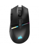 Corsair DARKSTAR RGB MMO Wireless Gaming Mouse 2.4GHz, Bluetooth, USB 2.0 Black