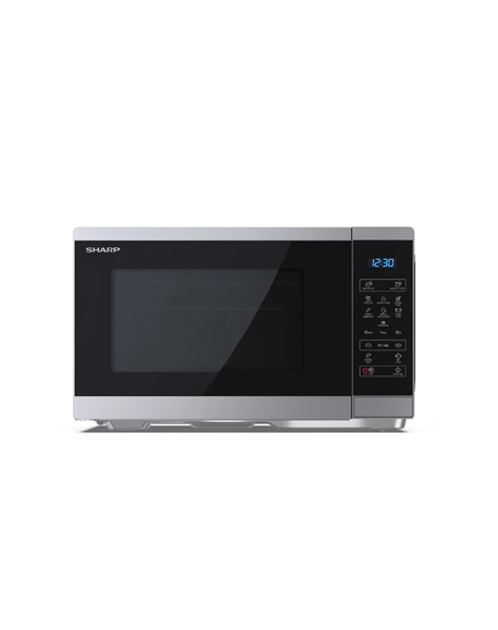 Sharp Microwave Oven YC-MS252AE-S Free standing 25 L 900 W Silver