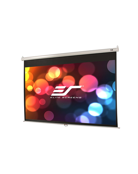 Elite Screens Manual Series M106XWH Diagonal 106 ", 16:9, Viewable screen width (W) 235 cm, White