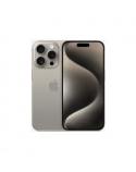 Apple iPhone 15 Pro Natural Titanium 6.1 " Super Retina XDR display with ProMotion Apple A17 Pro Internal RAM 8 GB 128 GB Dual SIM Nano-SIM and eSIM 3G 5G 4G Main camera 48+12+12 MP Secondary camera 12 MP iOS 17