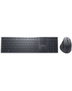 Dell Premier Collaboration Keyboard and Mouse KM900 Keyboard and Mouse Set Wireless Included Accessories USB-C to USB-C Charging