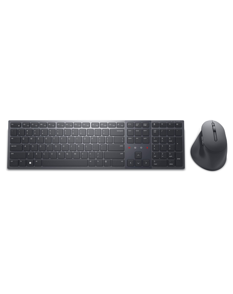 Dell Premier Collaboration Keyboard and Mouse KM900 Keyboard and Mouse Set Wireless Included Accessories USB-C to USB-C Charging