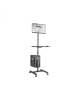 Digitus Mobile workstation with individual height adjustment DA-90374 17-32 " Monitor Mount, PC Holder Black