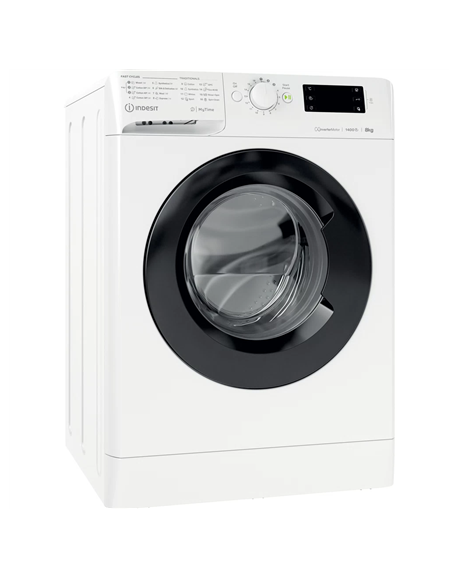 INDESIT Washing Machine MTWE 81495 WK EE Energy efficiency class B Front loading Washing capacity 8 kg 1400 RPM Depth 60.5 cm Wi