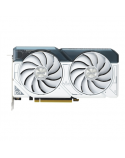 Asus DUAL-RTX4060-O8G-WHITE NVIDIA 8 GB GeForce RTX 4060 GDDR6 PCI Express 4.0 HDMI ports quantity 1 Memory clock speed 17000 MHz