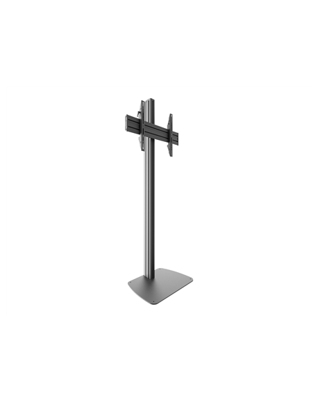 EDBAK Flat Screen Stand for 40-75” Screen Floor stand STDV100 Height adjustment, Tilt Black