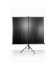 Elite Screens Tripod Series T100UWV1 Diagonal 100 ", 4:3, Viewable screen width (W) 203 cm, Black