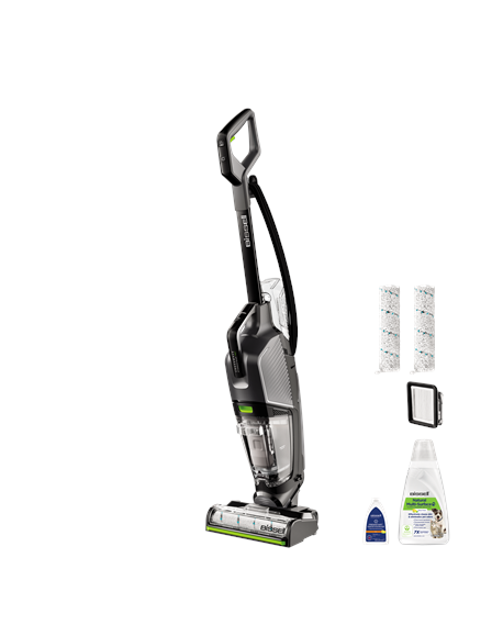 Bissell All-in One Multi-Surface Cleaner Crosswave HydroSteam Pet Pro Corded operating Washing function 1100 W Grey Warranty 24 