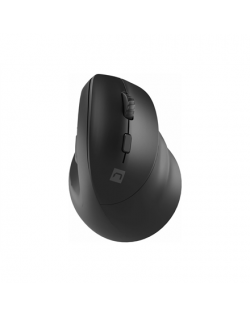 Natec Vertical Mouse Crake 2 Vertical Mouse Bluetooth, 2.4GHz Wireless Black