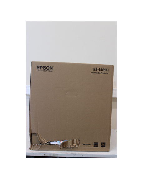 SALE OUT. Epson EB-1485Fi 3LCD Full HD/1920x1080/16:9/5000Lm/2500000:1/White Epson DAMAGED PACKAGING