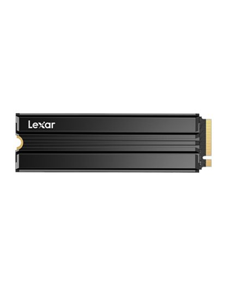 Lexar SSD NM790 with Heatsink 1000 GB SSD form factor M.2 2280 SSD interface PCIe Gen 4×4 Write speed 6500 MB/s Read speed 7400 