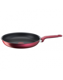 TEFAL Frying Pan G2730572 Daily Chef Frying Diameter 26 cm Suitable for induction hob Fixed handle Red