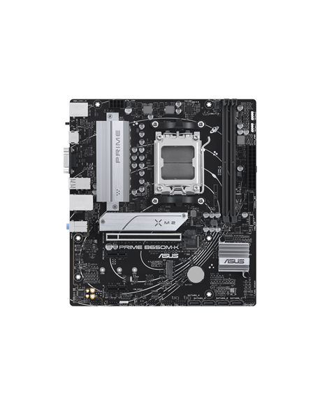 Asus PRIME B650M-K Processor family AMD Processor socket AM5 DDR5 Supported hard disk drive interfaces SATA, M.2 Number of SATA 